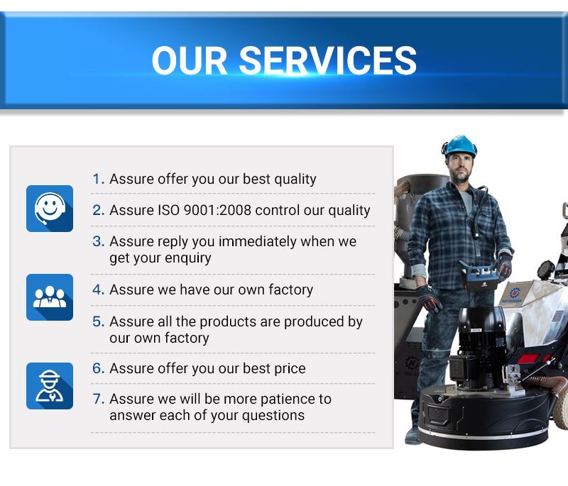 stone floor grinding machine